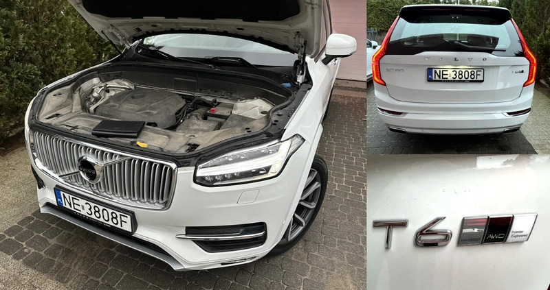 Volvo XC 90 cena 139900 przebieg: 187000, rok produkcji 2018 z Gdynia małe 56